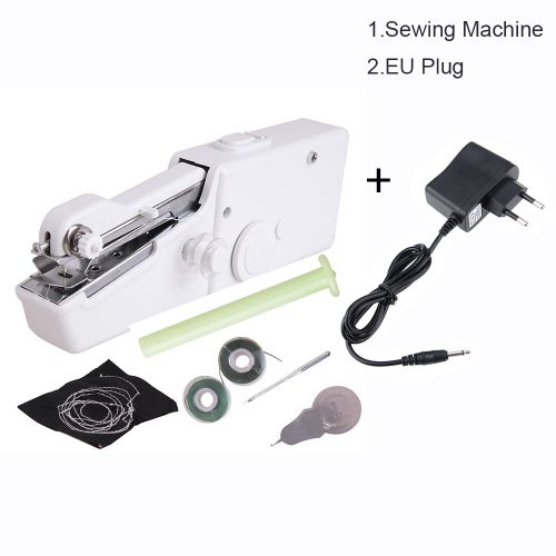 Generic Portable Household Mini Hand Sewing Machine Household Cordless  Electric Stitch Work Set Quick