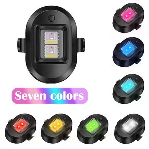 7 Colors LED Aircraft Strobe Lights Drone Night Warning Lights for