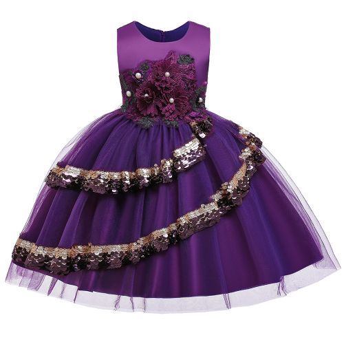 Fashion Children's Girl Dress Birthday Dress