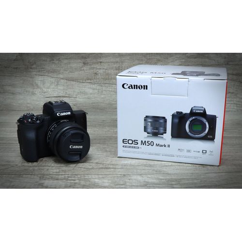 Canon EOS M50 Mark II Camera With 15-45mm