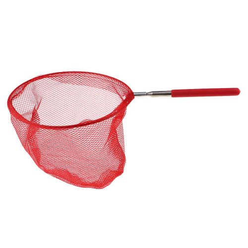 Generic Folding Fish Mesh Holder Extendable Red