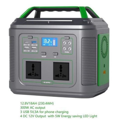 Generic 300W Portable Power Station / Solar Generator KING ON