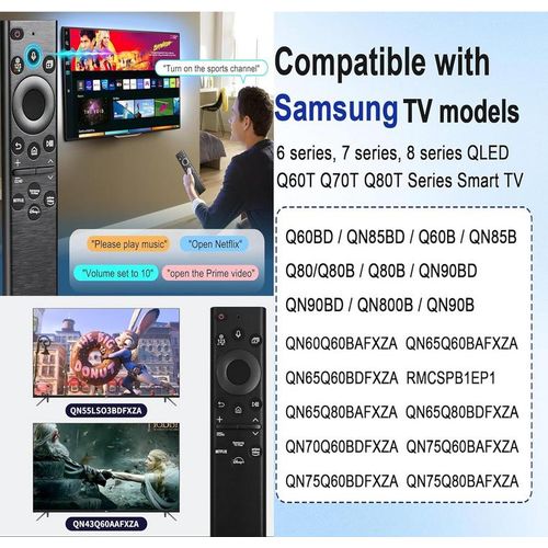 Samsung Smart TV Replacement Remote (With Voice Control) - image 2