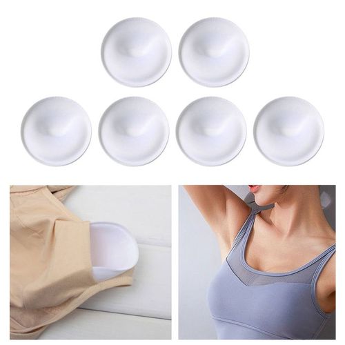Generic 3 Pairs Bra Pads Inserts Round Comfy Push Up Sport Bra Cups For  White