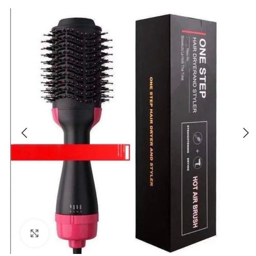 product_image_name-Generic-4in1 PROFESSIONAL HOT AIR BRUSH – (DRYER/COMB/CURLER/STRAIGHTENER)-2