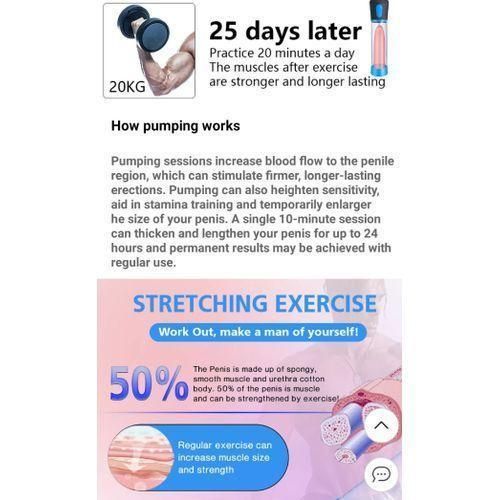 product_image_name-Generic-Men Man Guys Male Penis Pump Enlarger Enlargement Adult Sex Toy -7