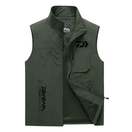 Generic Summer Men Casual Fishing Vest Jacket Outdoors Sport