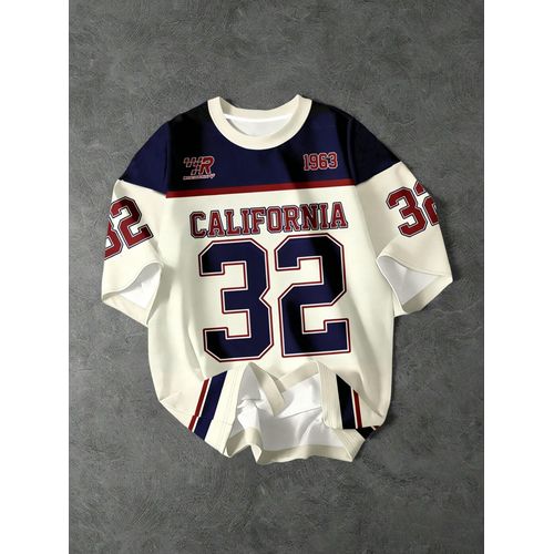 Fashion Men's Casual Round Neck Jersey