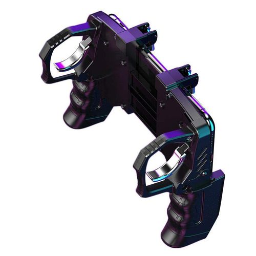 Generic 3-in-1 Mobile Game Controller – Ergonomic Grip, 4-Finger Fire, PUBG/Free Fire/COD Mobile Compatible - image 6