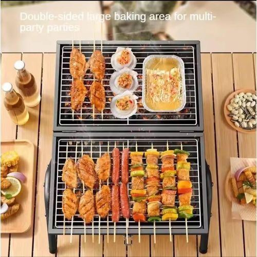 product_image_name-Generic-Windproof Outdoor Portable Barbeque Charcoal Grill-Foldable Bbq Grill -1