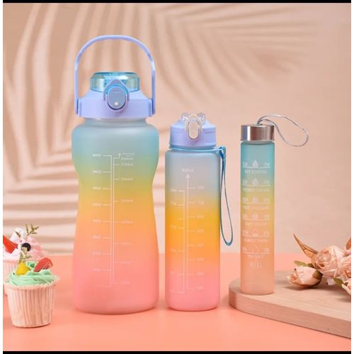 Generic 3 In 1 Water Bottle