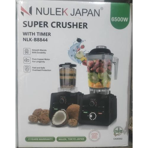 Nulek Super Crusher Blender NLK-B8844 – 6500W High-Performance Blender with Timer - image 2