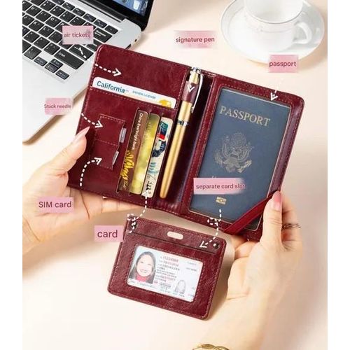 Fashion New Multifunctional Passport Holder