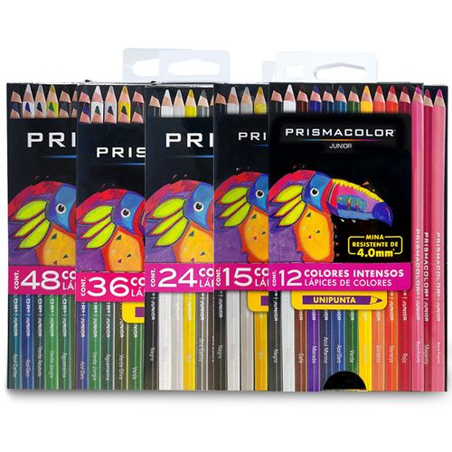 Prismacolor Pastel Colored Pencils Set, Pack of 24, Junior 4.0mm…