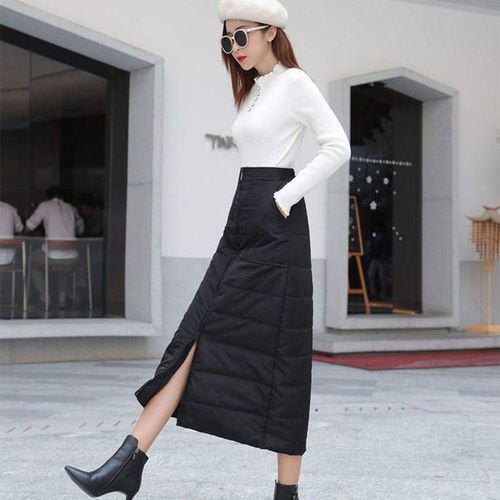 Down skirt long discount