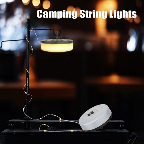 Generic Camping String Lights Portable Outdoors Camping Roll-Up