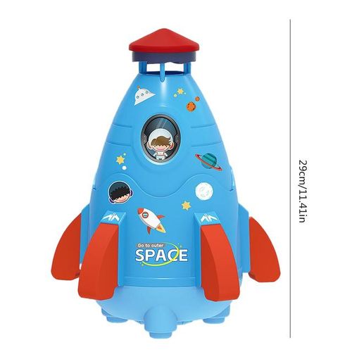 Outdoor outlet rocket toy