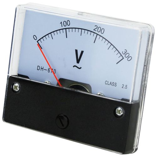 AC 0-300V Analog Panel Volt Voltage Meter Voltmeter Gauge Used for