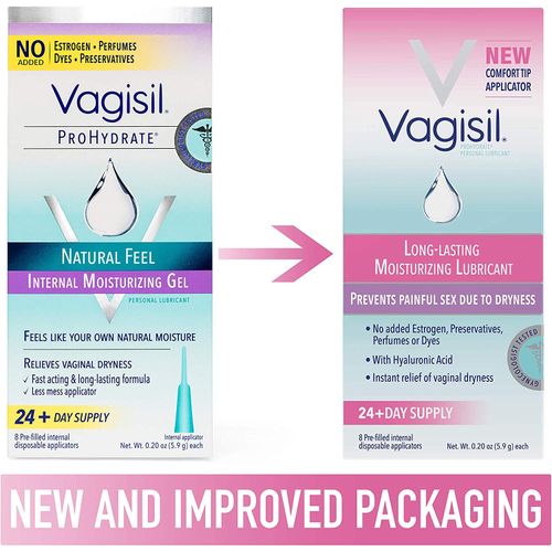 Vagisil Internal Vaginal Moisturizing Gel And Personal Lubricant,8Ct –  Nigeria Shopping