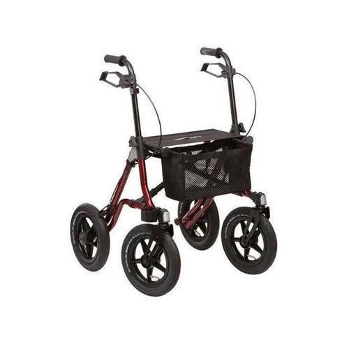 Generic Germix Heavy Duty German Foldable Rollator Walker Walking Frame Mobility Aid With  Shopping Bag (GERMAN) one item only