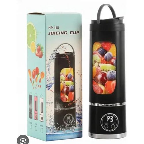 Generic Rechargeable Usb Portable Juice Blender  Mini Ice Crush Digital Display - image 2