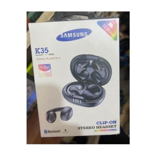 product_image_name-Samsung-K35 Clip-on Bone Conduction Earbud EàrBuds Wireless Headphone Headset-1