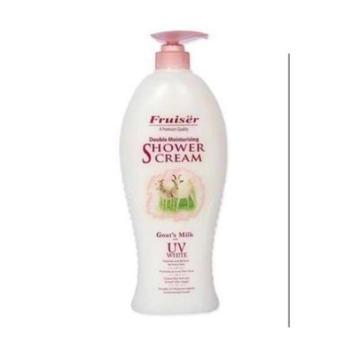 product_image_name-Fruiser- Goat's Milk With UV White Shower Cream 1000ml-1