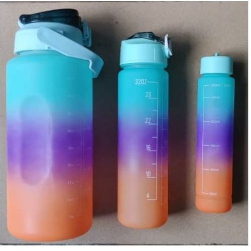 Generic 3 In 1 Water Bottle