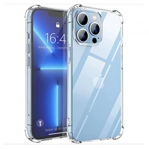 Transparent Back Clear Case For IPhone 13, 12, 11 Pro Max, Mini, Xs, X, Xr, Xs Max, 7, 8 Plus, Se 2020, 6s Plus, 6s, 6 ( Transparent)