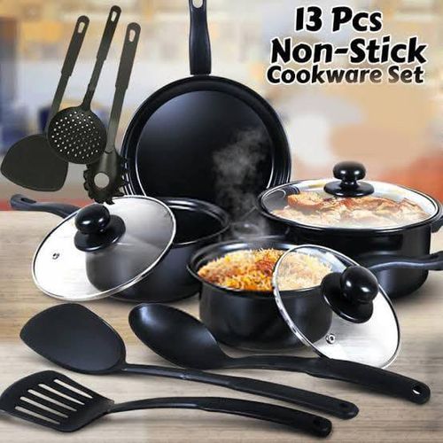 product_image_name-Generic-13 PCS NON -STICK COOKWARE SET-1