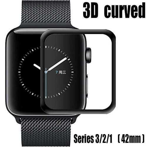product_image_name-Generic-3D Curved Tempered Glass Screen Protector For IWatch Series-1
