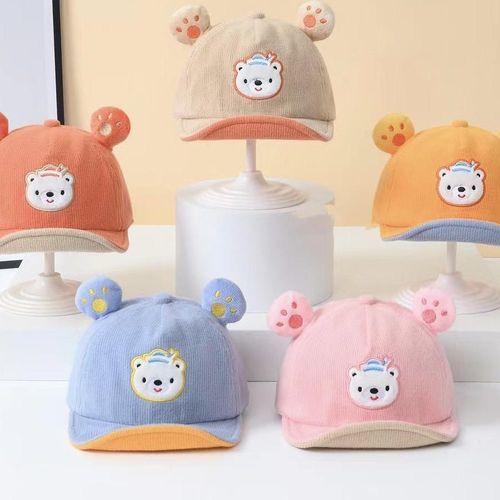 Generic Autumn and Winter Children's Plush Hat Baby Hat Boys and