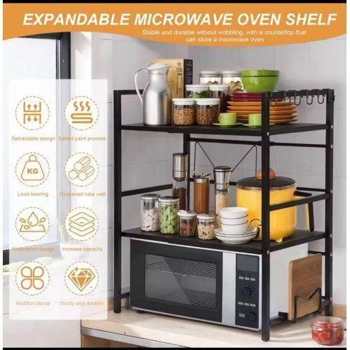 product_image_name-Generic-Expandable microwave stand diuble layers-1