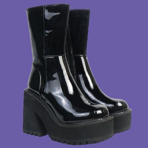 Platform boots discount size 5