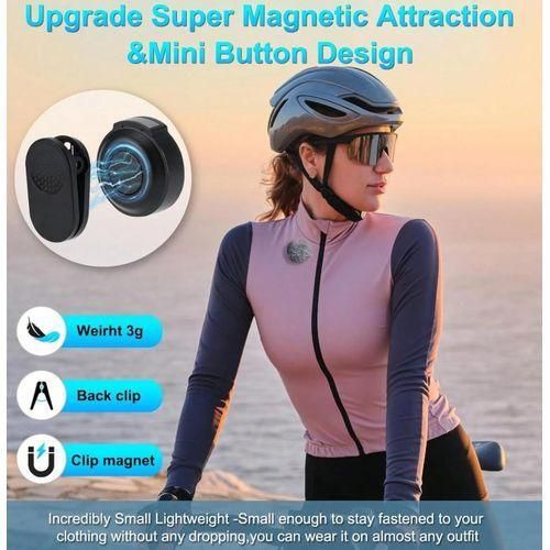 product_image_name-Generic-Wireless Microphone Compatible With Iphone/Android/Camera, USB C Microphone With Noise Cancellation, 16hors Battery Life Magnetic Mic, Tiny Microphone For Video Recording,Streaming-2