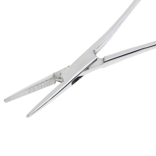 Pet Ear Hair Tweezers Stainless Steel Hemostat Forceps For Dogs Cat  Grooming Locking Tweezers(1pc, Silver)