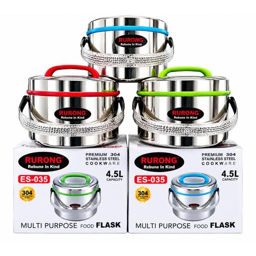 Generic Eurosonic Multi-Purpose Food Flask (Model ES-035) with a 4.5-liter capacity