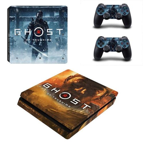 Generic Ghost of Tsushima PS4 Slim Skin Sticker For PlayStation 4 Console and Controllers PS4 Slim Skins Sticker Decal Vinyl Jumia Nigeria