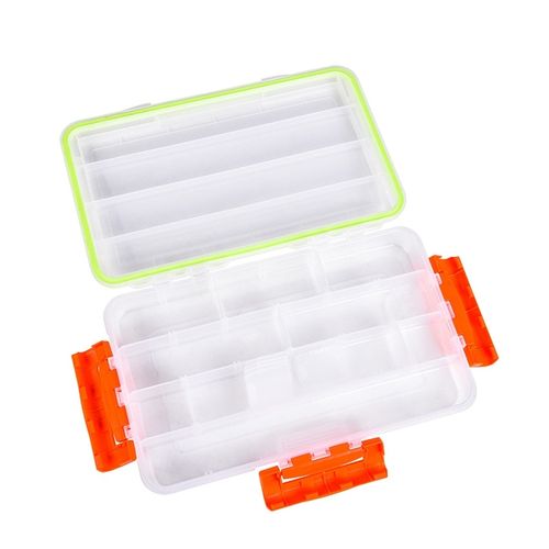 Generic Outdoor Rectangular Clear Fishing Tackle Waterproof