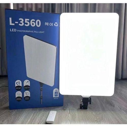 Generic L-3560 LED Video Light with Remote Control – Dimmable Studio Photography Fill Light for Live Streaming & Content Creation - image 3