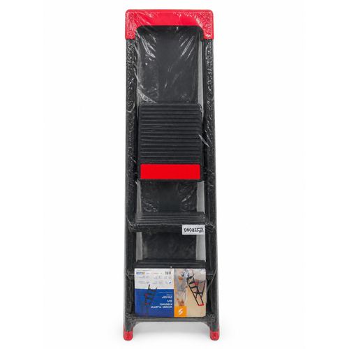 Generic Foldable Aluminum Extension Ladder with Plastic Platform – Heavy Duty, Multi-Purpose (3.4m)