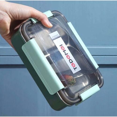 Generic Tedemei Children/Adults 2 Compartment Leakproof Lunch Box