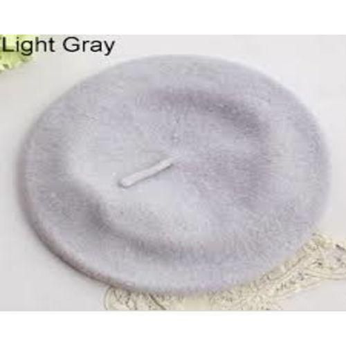Fashion Beautiful Grey Colour Ladies Beret