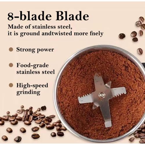 product_image_name-SILVER CREST-Large size 500g - 8 blade food blender and crusher -2