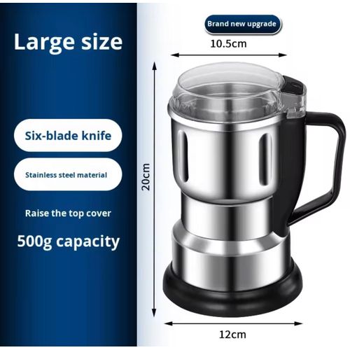 product_image_name-SILVER CREST-Large size 500g - 8 blade food blender and crusher -3