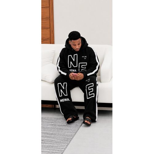 Fashion Men's up and down hoodie
