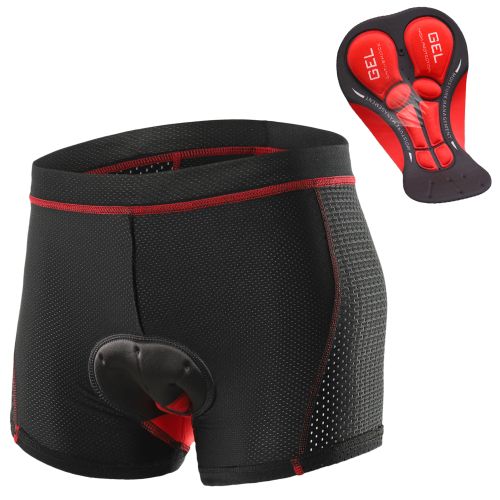 Arsuxeo Men Cycling Underwear Shorts Breathable Padded MTB Biking