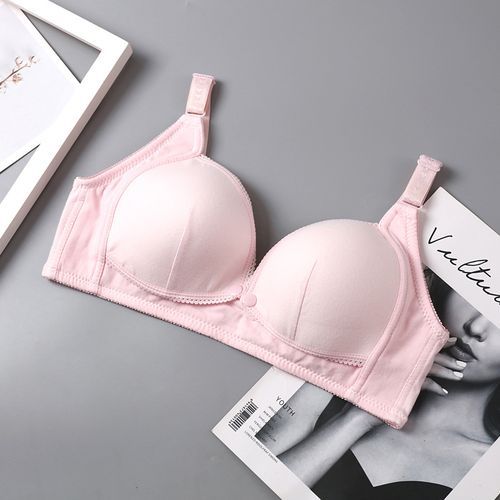 Fashion Breastfeeding Bra Natural Color Large Size Nursing Quality Cotton  Mother