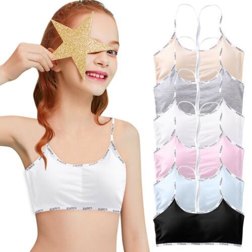 Fashion Girls Bra Top For Teenagers 3 In 1 Different Color
