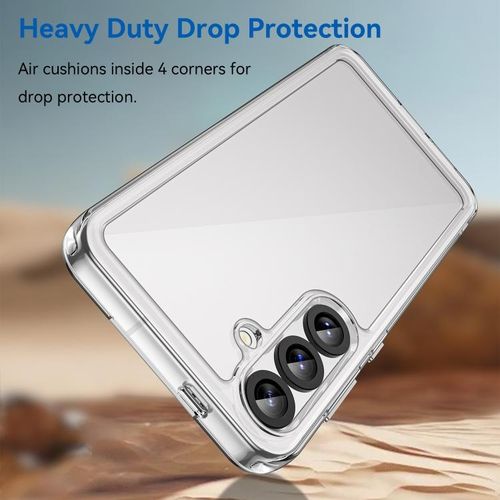 product_image_name-Generic-Clear Acrylic Hybrid shockProof Case For Samsung Galaxy S25 Plus-2